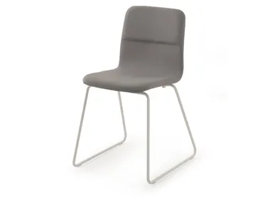 BEBO SL UP - Sled base fabric chair _ SOFTLINE 1979